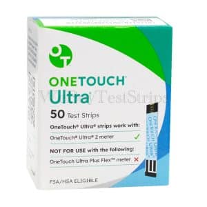 One Touch Ultra 50 Count - Retail 12+ months expiration only.