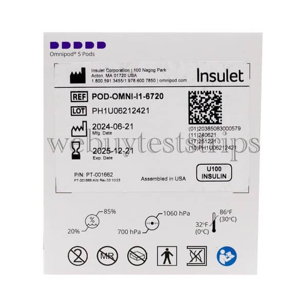 Omnipod 5 - 5 Pack - Image 3